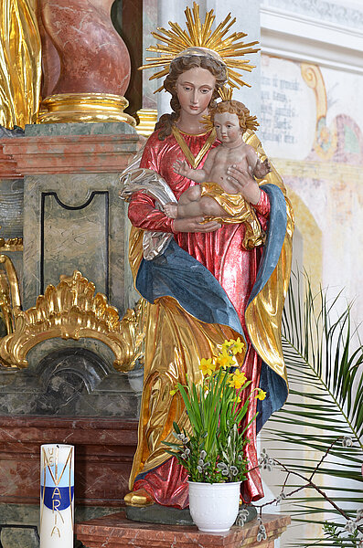Madonna in der Pfarrkirche Schwangau Waltenhofen